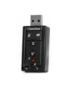 Placa de Som USB x P2 7.1 Soundvoice Lite Soundcasting 500 Cod.001686