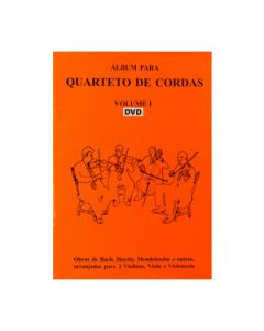 Álbum Quarteto de Cordas Vol 1 DVD Nelson Gama
