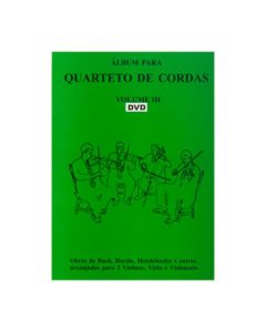 Álbum Quarteto de Cordas Vol. 3 DVD Nelson Gama 