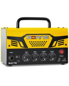 Mini Cabeçote Amplificador p/ Guitarra Borne MOB T30 30W RMS Cor Amarelo