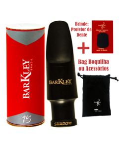 Boquilha Sax Tenor Barkley Meritage Shadow 8 Bag Protetor Brindes