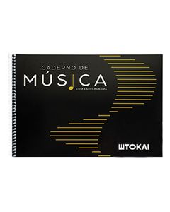 Caderno de Música c/ Endecagrama 50 Folhas Tokai