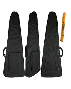 Capa Bag C. Baixo Elétrico 119cm c/ Espuma e Bolso Protection Bags + Brinde Flanela