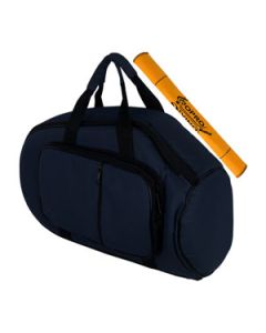 Capa Bag Flugel Extra Luxo com Bolsos Cor Azul LP Bags Brinde Flanela
