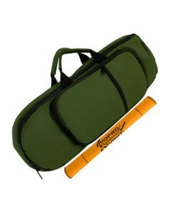 Capa Bag Trompete Extra Luxo com Bolsos Cor Verde Exército LP Bags Brinde Flanela