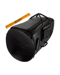 Capa Tuba Sinfônica Hoyden 50GL PVC Emborrachado Pelúcia Alta Qualidade Protection Bags 