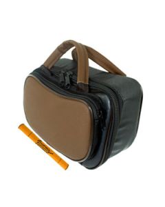 Capa Pocket PVC Emborrachado Preto Marrom c/ Pelúcia Alta Qualidade Protection Bags