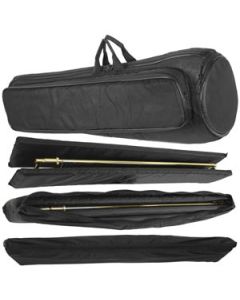 Capa Bag Extra Luxo Trombone Vara Baixo c/ 2 Rotores Extra Luxo Protection Bags