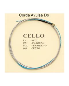 Corda Do Avulsa Violoncelo Cello 4/4 Mauro Calixto Tradicional 4º Corda