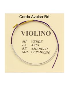 Corda Ré Avulsa Violino Mauro Calixto Tradicional 3º Corda