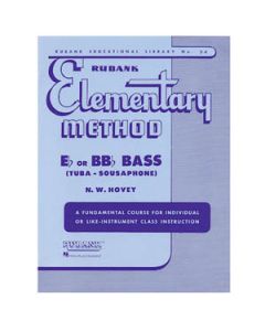Método Tuba Bombardão Sinfônica Sousafone Mib / Sib Rubank Elementary Method Eb or BBb Bass