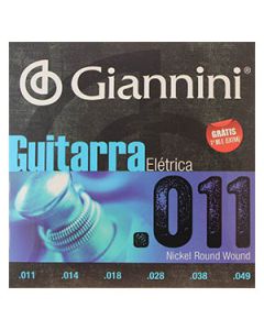 Encordoamento Guitarra .011 Giannini GEEGST11
