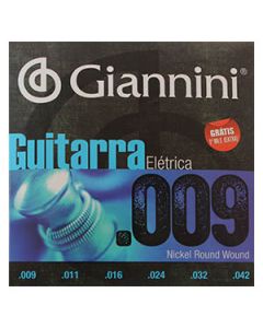 Encordoamento Guitarra .009 Giannini GEEGST9