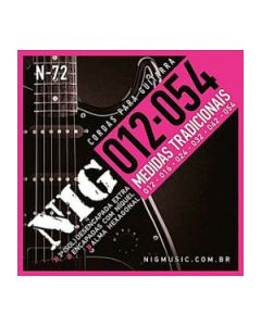Encordoamento 012 Guitarra NIG N72