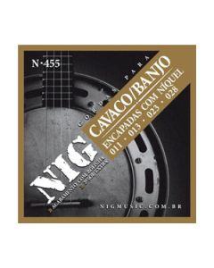 Encordoamento Cavaquinho/Banjo NIG Cod N455