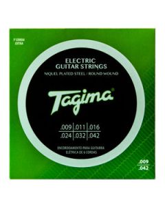 Encordoamento Guitarra .009 Tagima Brinde 1º Corda Extra TGT009