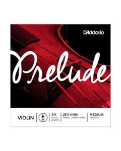 Corda Avulsa Mi (E) Violino Daddario Prelude 4/4 Tensão Medium J811