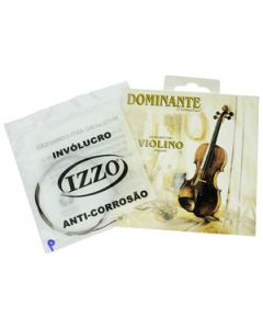 Encordoamentos Violino 4/4 c/ Bolinha Dominante Orchestral Cód. 89