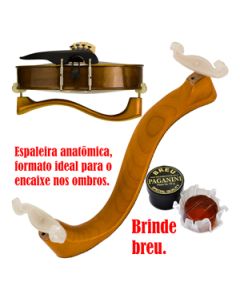 Espaleira Madeira Anatômica Violino Paganini PEV071