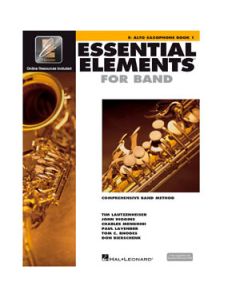 Método Sax Alto Livro Essential Elements for Band Alto Eb Book 1 ( Livro 1 ) 