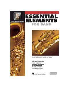 Método Sax Tenor Livro Essential Elements for Band Interactive Book 2 ( Livro 2 )