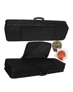 Estojo Case Violino 3/4 ou 4/4 Nylon Veludo Azul Alta Qualidade Protection Bags
