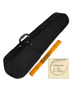 Estojo Case Violino 4/4 Formato Gota Preto + Breu Vignol VS100BK 