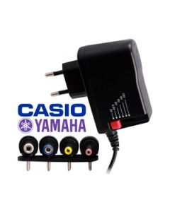 Fonte Ajustável Teclado Casio Yamaha 3V a 12V 1A Hayonik FTR 125 