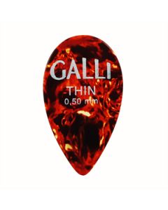 Palheta Longa Violão Guitarra Cavaco 050mm Shell Galli
