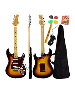 Guitarra Stratocaster Sunburst Série Woodstock TG 530 Tagima Brinde Capa + Acessórios