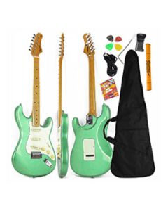 Guitarra Stratocaster Surf Green ( Verde ) Série Woodstock TG 530 Tagima Brinde Capa + Acessórios