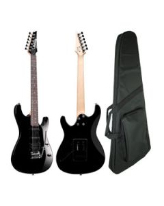 Guitarra Super Stratocaster Captador Humbucker Single Coils Ibanez GIO GSA 60BKN c/ Capa