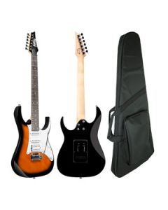 Guitarra Super Stratocaster Captador Humbucker Single Coils Ibanez GIO GRG 140 SB c/ Capa