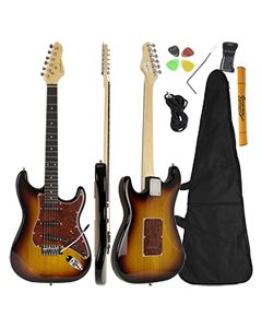 Guitarra Stratocaster Giannini Standard Séries Sunburst Brilho Escudo Tortoise c/ Capa + Acessórios ( 3TS /TT )