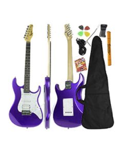Guitarra Stratocaster Roxo Metálico ( Metallic Purple ) Série Woodstock TG 520 Tagima Brinde Capa + Acessórios