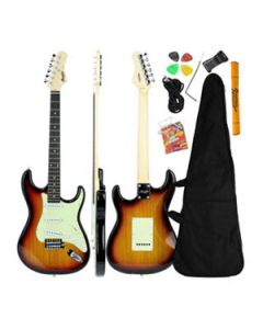 Guitarra Stratocaster Sunburst Brilho Memphis By Tagima MG30 Capa + Acessórios
