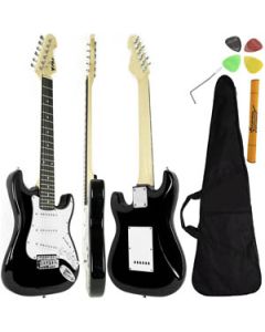 Guitarra Stratocaster Junior Tamanho 3/4 PHX Cód. IST1 BK Preto c/ Capa e Acessórios