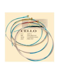 Encordoamento Violoncelo Cello 3/4 Mauro Calixto ( Kit com 4 Cordas )