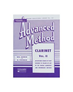 Método Clarinete Advanced Rubank Clarinet Vol.2 