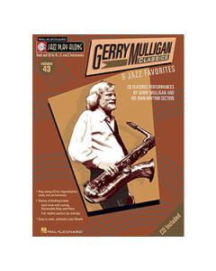 Método Livro Saxofone Play Along c/ CD Gerry Mulligan Vol. 43 ( Sib, Mib e C )