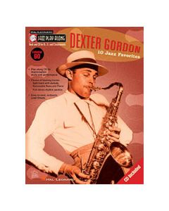 Método Livro Saxofone Dexter Gordon 10 Jazz Favorites Play Along Volume 60