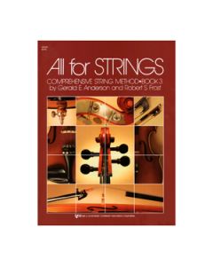 Método Violino All For Strings Vol. 3 KJOS MUSIC 80VN 