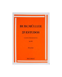 Método Burgmüller - 25 Estudos Fáceis E Progressivos Op.100 (1º volume)