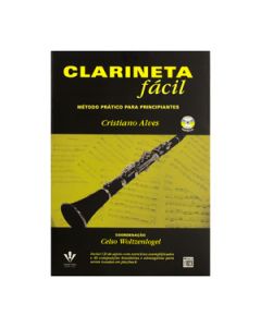Método Clarinete Fácil com CD Cristiano Alves 437M