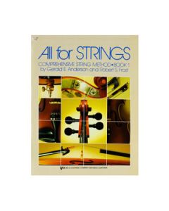 Método Contrabaixo Acústico All For Strings Livro 1