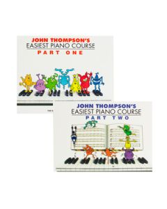 Kit Método Piano John Thompson Easiest Piano Course Parte 1 e 2
