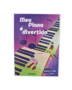 Método Meu Piano é Divertido Volume 2 Alice G. Botelho