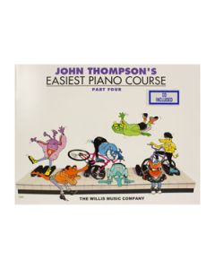 Método John Thompson's Easiest Piano Course Parte 4 com CD