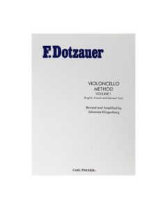 Método Violoncello Volume 1 F. Dotzauer (Inglês)