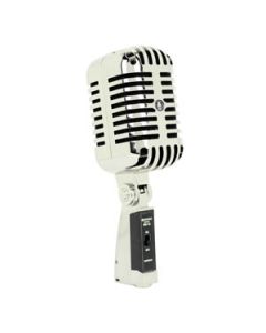 Microfone Vintage Retrô Cardioide Unidirecional c/ Fio Sound Voice Cód. MM55